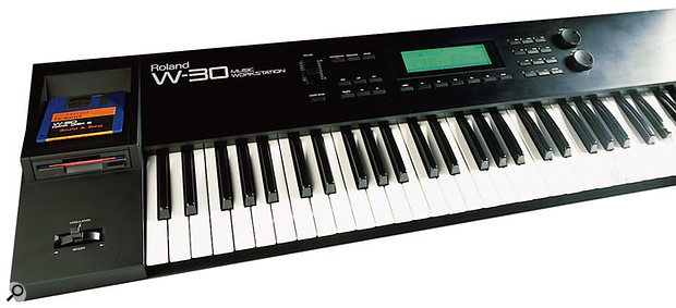 The W30 was a fine early sampling workstation — but there were no built-in effects! Still, this didn't stop the likes of Liam Howlett of the Prodigy composing most of his first three albums on it.