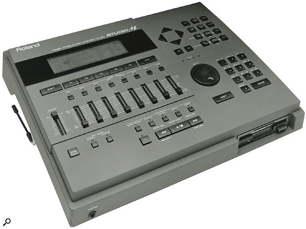 The MV30 Studio M was an early example of a sequencing workstation, combining MC-style sequencing facilities with a U-series sample-based sound engine.