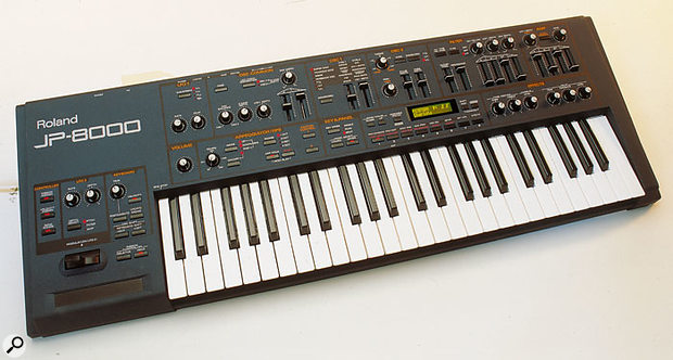 The JP8000 wasn't quite the 'Digital Jupiter' the synth fraternity had been waiting for, but it was a sufficiently impressive physical modelling synth that many of them remain in use today, eight years on.