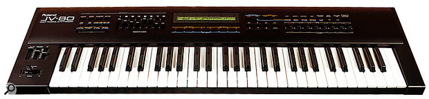 The JV80, the first of the massively successful JV synth range.