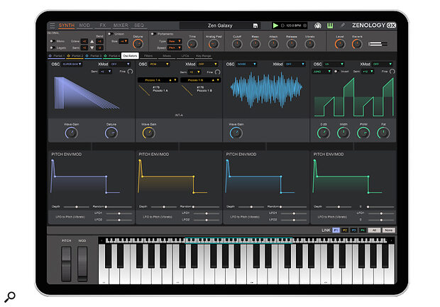 Roland Zenology GX for iPad