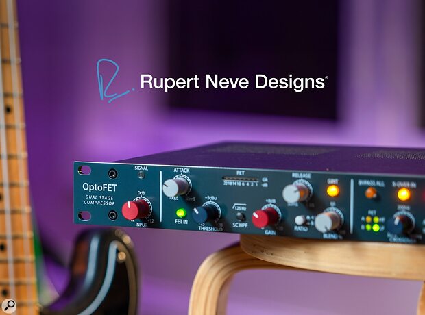 Rupert Neve Designs OptoFET dual optical FET hardware outboard compressor