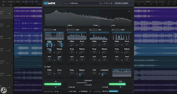 Schulz Audio OOMPH dynamics enhancer exciter plug-in