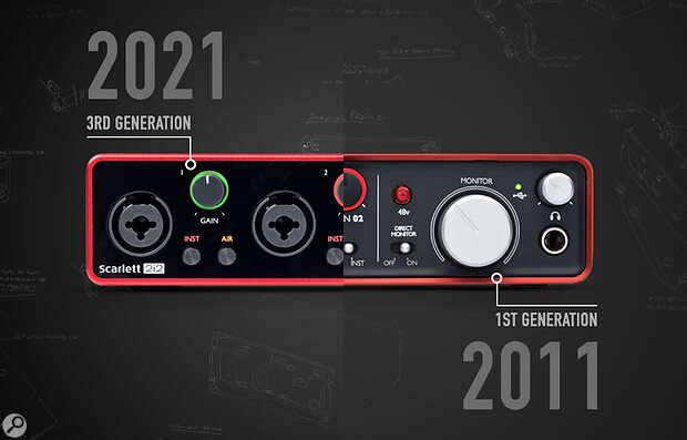 Focusrite Scarlett 10th anniversary