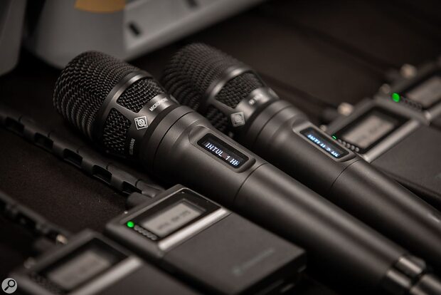Sennheiser Spectera SKM wireless handheld microphone transmitter
