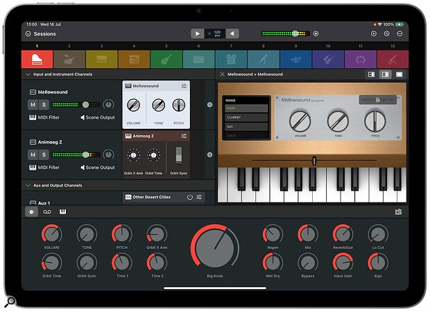 Open Planet Software Sessions iPad live performance plug-in host application