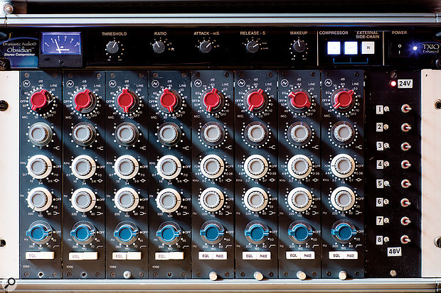 Classic Neve 1066 and 1073 preamps.