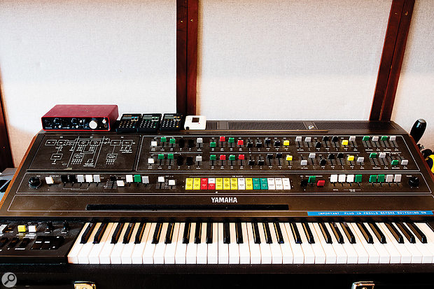 One of the most desirable pieces of equipment at Grand Cru is the Yamaha CS80 analogue polysynth.