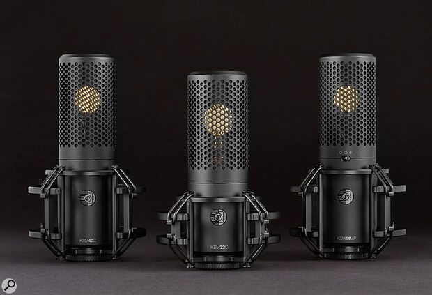 Shure KSM condenser capacitor microphones KSM32C KSM40C KSM44MP