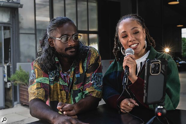 Shure MVX2U Gen2 compact portable USB-C audio interface