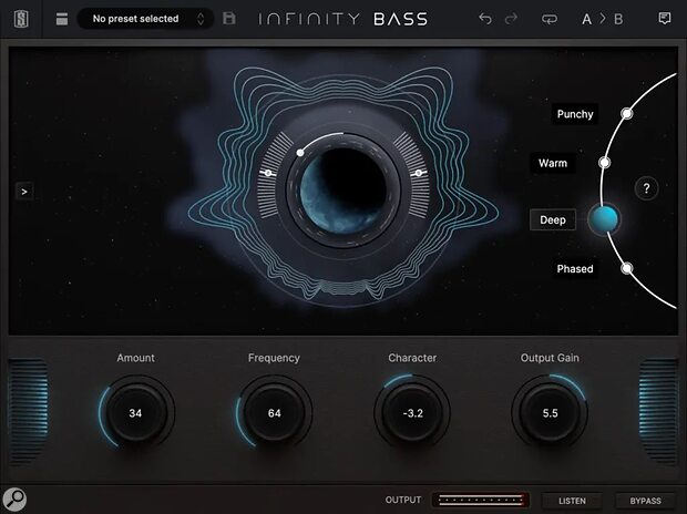 Slate Digital Infinity Bass subharmonic synthesizer bass exciter low-end enhancer plug-in