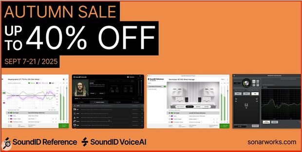 Sonarworks Autumn Sale