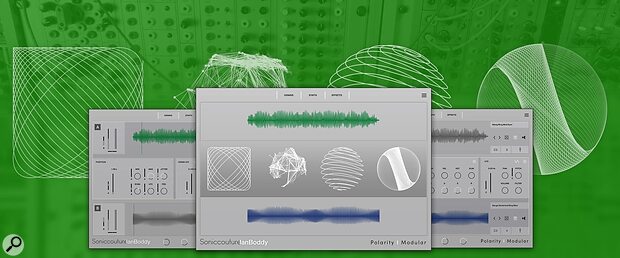 Soniccouture Polarity Modular software granular synthesizer