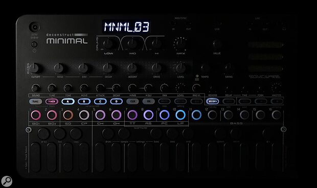 Sonicware Deconstruct Minimal compact drum machine sampler