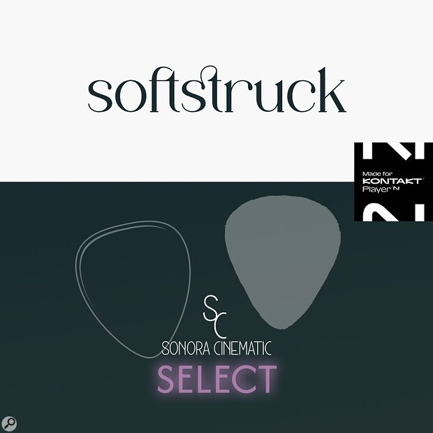 Sonora Cinematic Softstruck felt plectrum guitar sample library virtual instrument