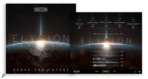 Sonuscore Elysion Elements free cinematic scoring virtual instrument sample library