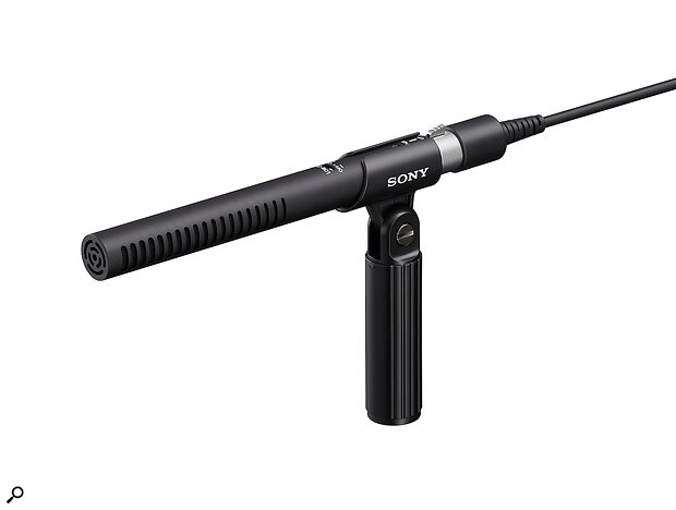 Sony ECM-778 shotgun mic boom camera production sound recording