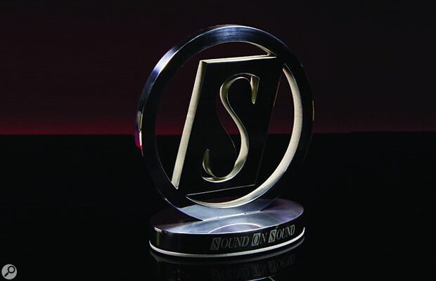 SOS Awards trophy.