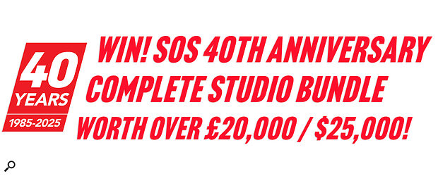 Win! SOS 40th Anniversary Complete Studio Bundle