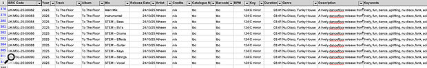 It’s a good idea to get all your metadata together in advance, in a spreadsheet...