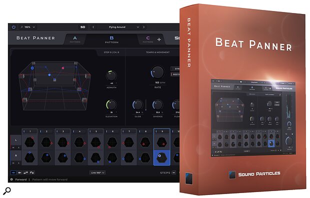 Sound Particles Beat Panner step sequencer panning effect