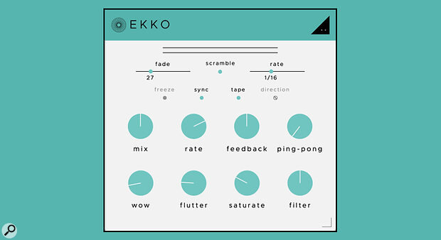 Soundghost EKKO delay effects plug-in