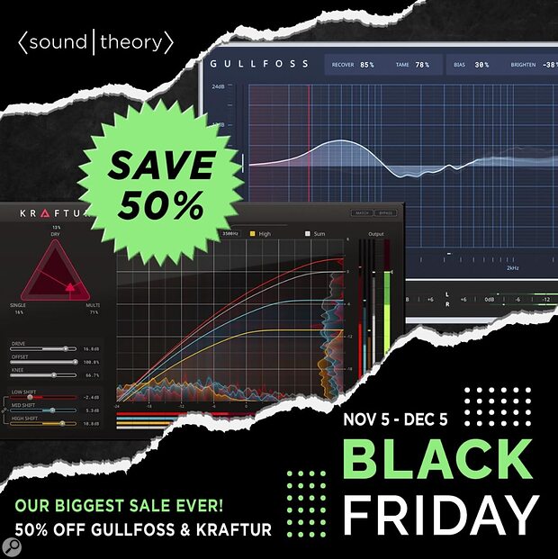 Soundtheory Black Friday Gullfoss Kraftur plug-in discount