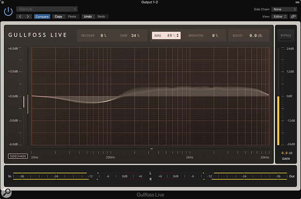 Gullfoss Live Edition, which trades some of the quality for very low latency.