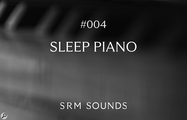 SRM Sounds SLEEP Piano Max Richter Kontakt Player sample library