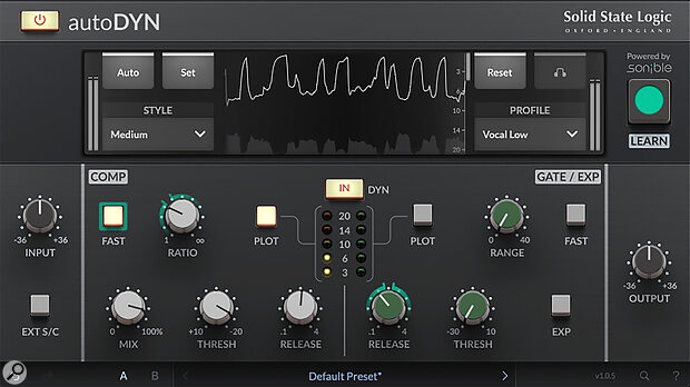 autoDYN — the dynamics section also gets the ‘smart’ treatment.