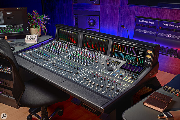 The 24‑channel Oracle at SSL’s HQ in Begbroke, Oxfordshire, which formed the basis of this review.