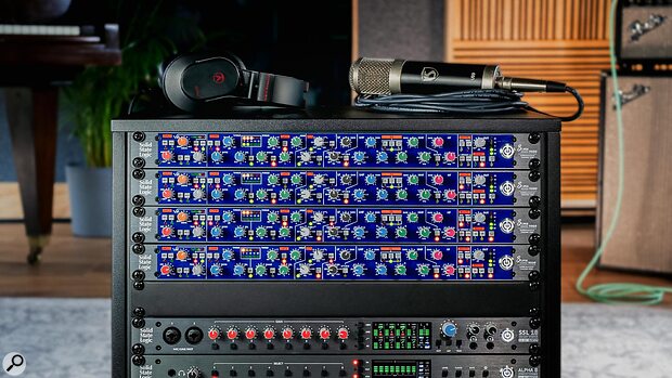 SSL Super 9000 analogue console channel strip