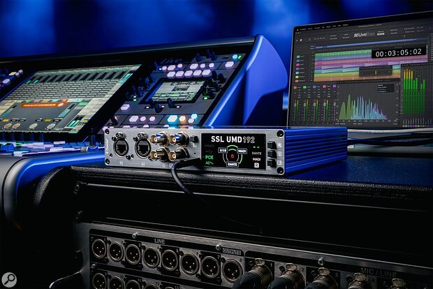 SSL UMD192 digital audio interface USB MADI Dante