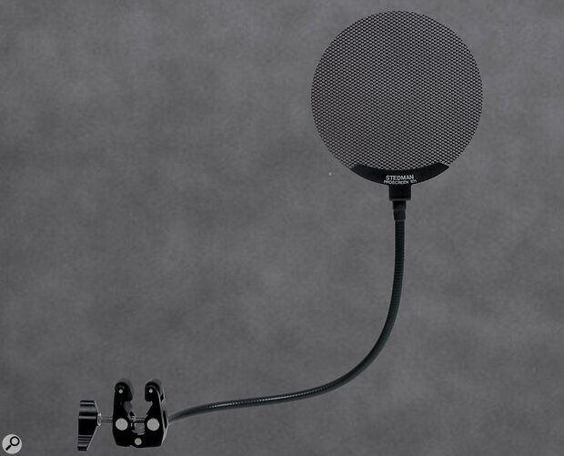 Stedman PS101 V2 microphone pop filter universal clamp mount