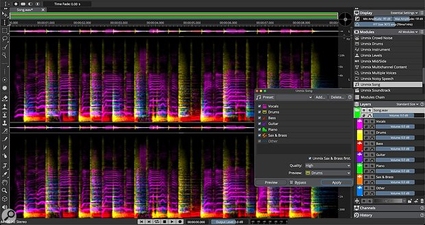 Steinberg SpectraLayers Pro Elements 12 spectral editing restoration unmixing software