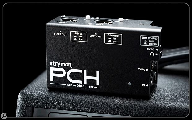 Strymon PCH stereo DI box guitar keyboard synth effects pedalboard