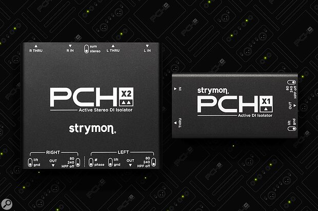 Strymon PCH X1 X2 DI box stereo pedalboard