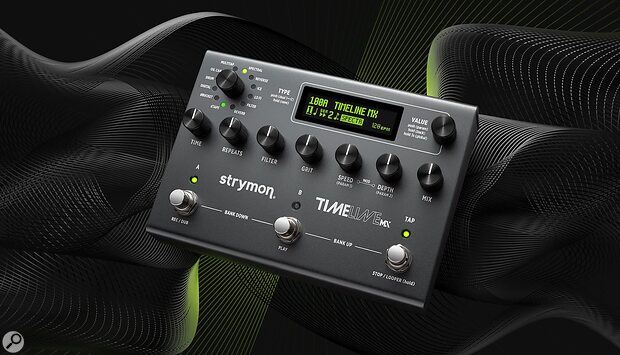 Strymon TimeLine MX guitar delay effects pedal