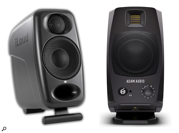 Left to right: IK Multimedia iLoud Micro, ADAM Audio D3V.
