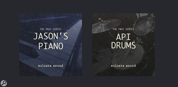 Sulcata Sound Jason's Piano API Drums free virtual instruments