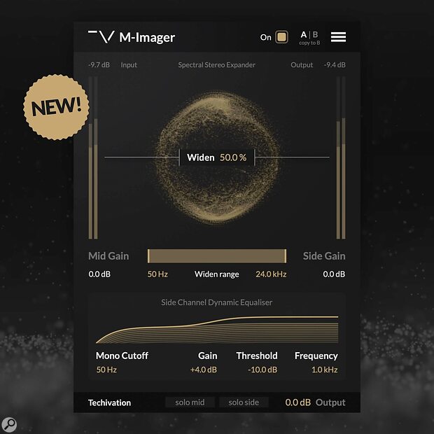 Techivation M-Imager stereo widening plug-in