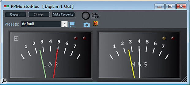 Diagram 3: zplane’s PPMulator, an emulation of the classic BBC PPM.