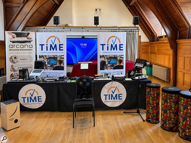 TiME UK USA partnership music technology education