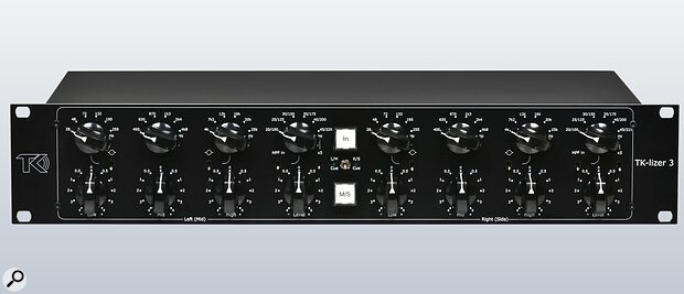 TK Audio TK-Lizer 3 analogue outboard hardware stereo Mid-Side Baxandall EQ