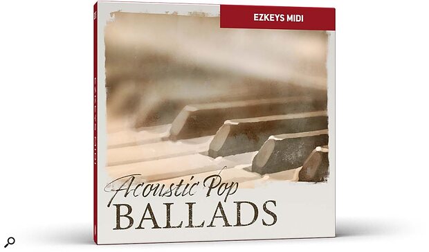 Toontrack EZKeys Acoustic Pop Ballads MIDI piano keyboard pack