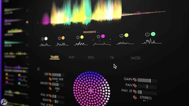 Tracktion Novum granular synth plug-in