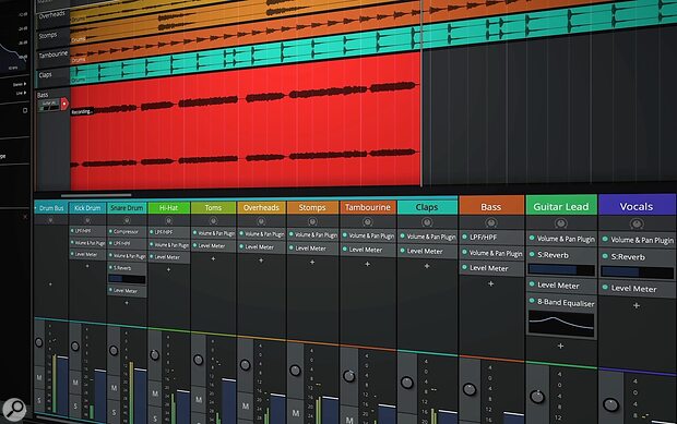Tracktion Waveform Free 13.5 DAW software no track limitations