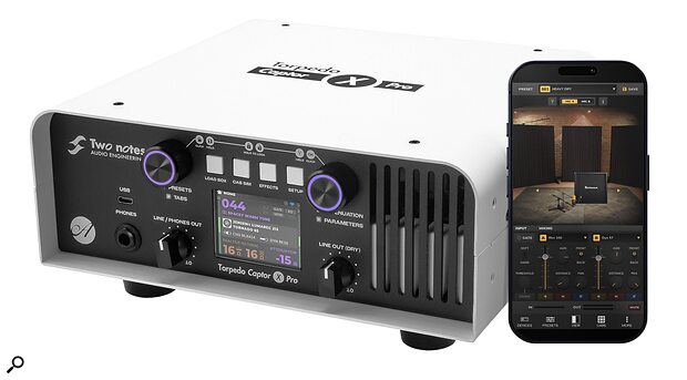 Two notes Audio Engineering Captor X Pro reactive load box cabinet simulator silent recording