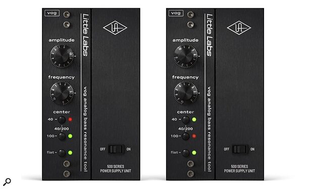 Universal Audio UAD Little Labs Voice Of God Bass Resonance VOG plug-in