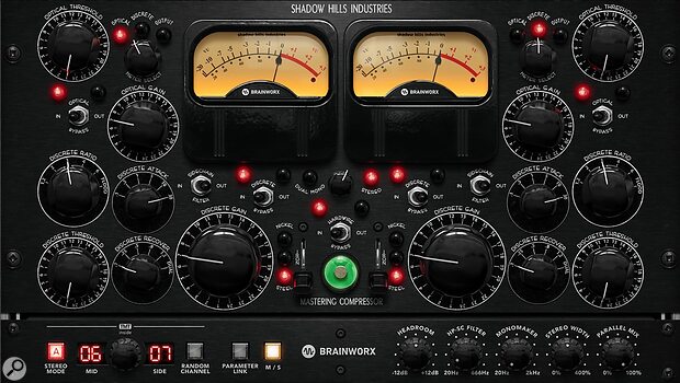 UAD Shadow Hills Mastering Compressor Class A analogue emulation plug-in